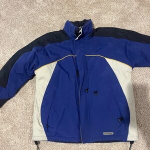 Obermeyer Blue and Gray Ski Jacket